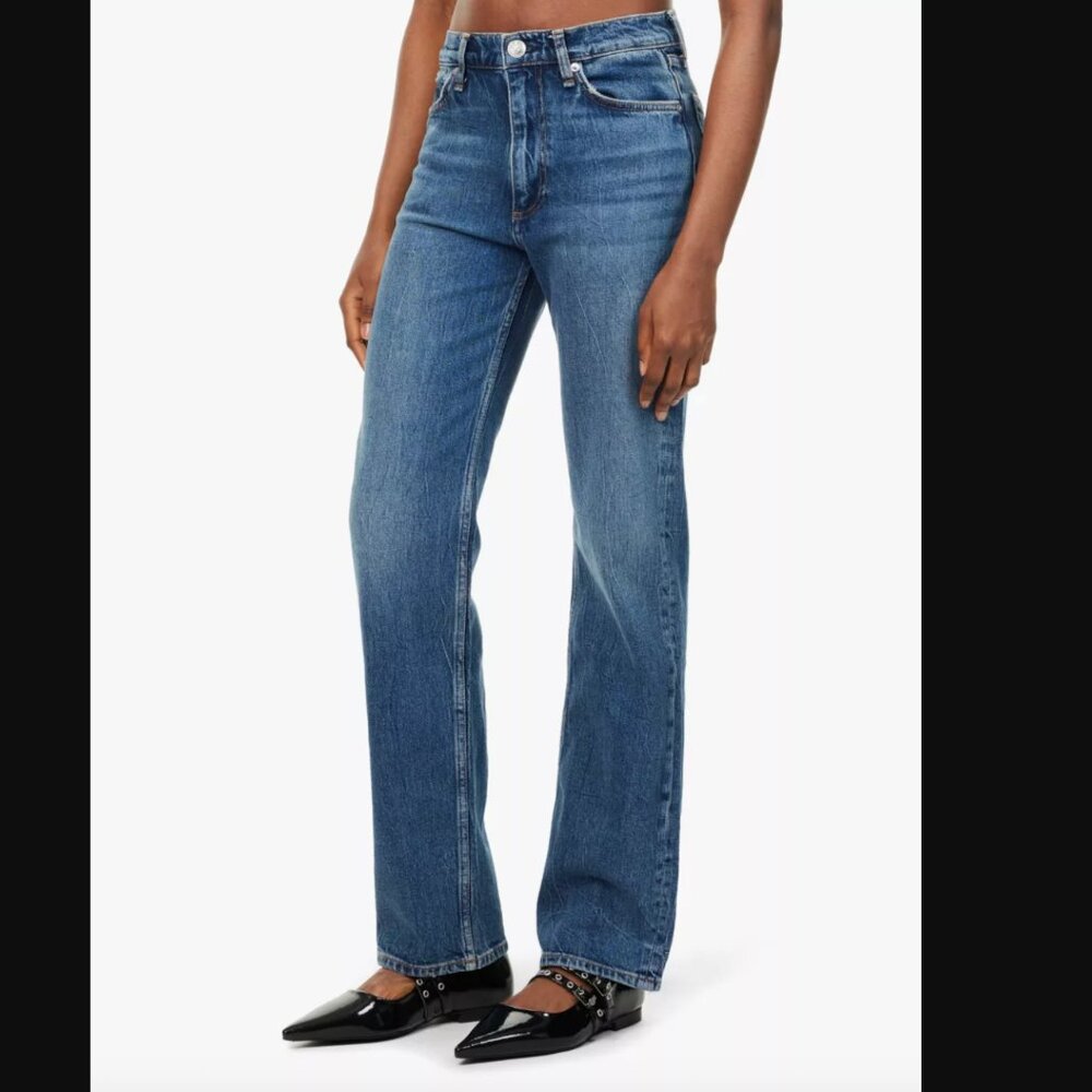 rag & bone Harlow Straight Jeans in Kendra | Size 26